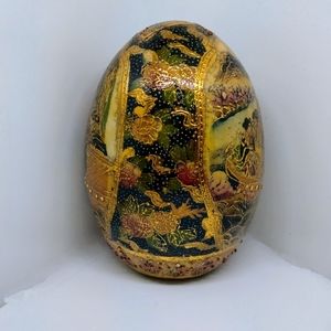 Vintage Satsuma Egg